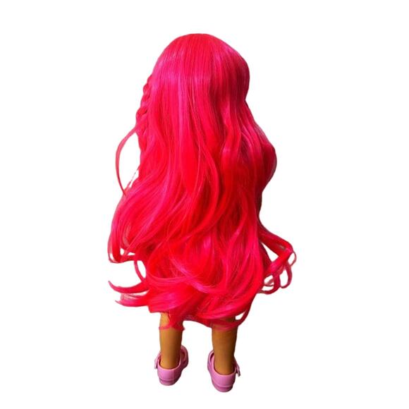 OOAK Custom Our Generation Doll with floor-length hot pink hair! Kendra! - Picture 3 of 4